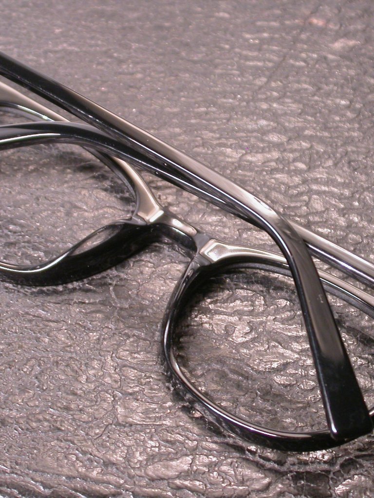 Warby Parker Durand Black And Gold Eyeglasses Frames Italy — image 7 of 8